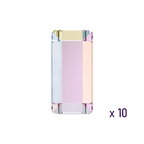 Strass dentaire Swarovski Baguette Crystal Ab