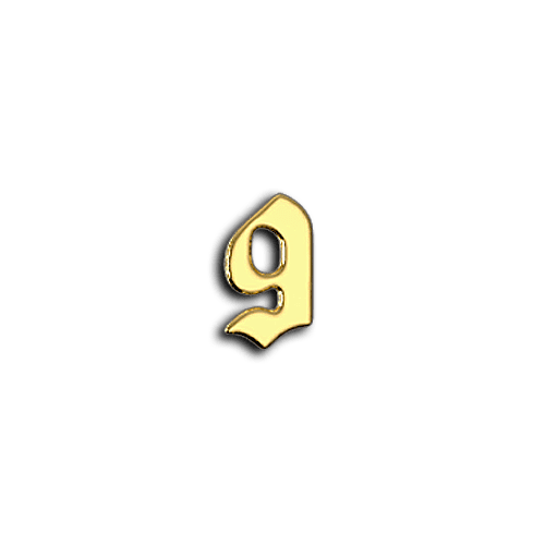 9 number teeth jewelry