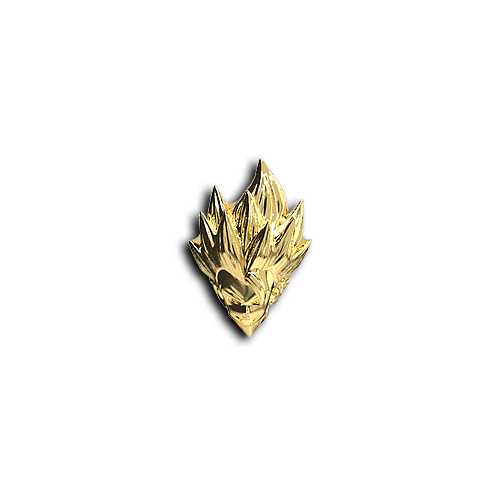 Testa di Goku gioiello dentale