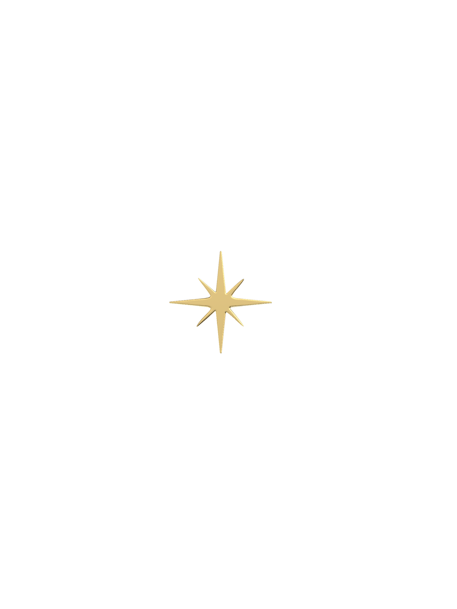 Mini Star Small 2 teeth jewelry