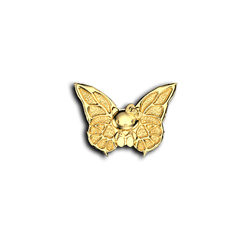 Tribal 23 Kitty butterfly teeth jewelry
