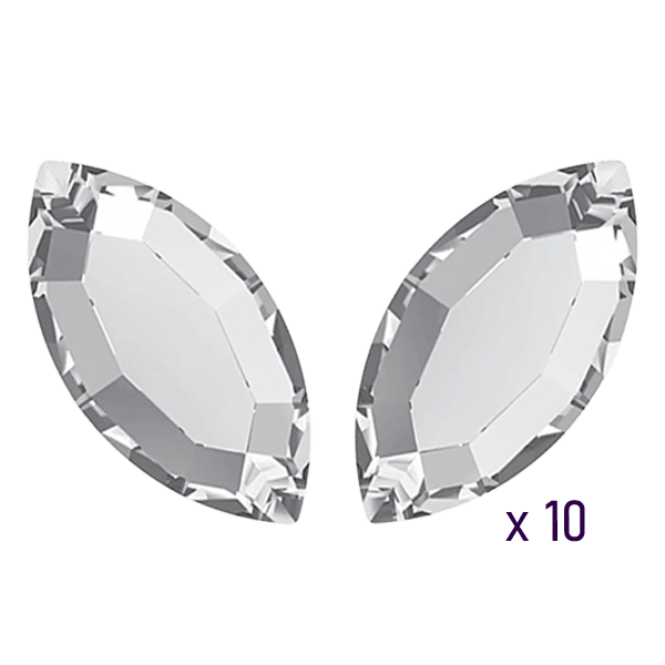 Swarovski Shuttle Kristall zahnschmuck