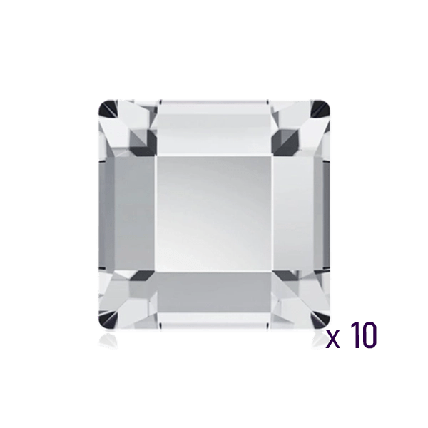 Swarovski Square Crystal Tooth gems