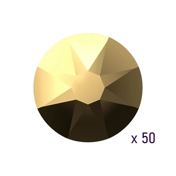 Swarovski Aurum Tooth gems