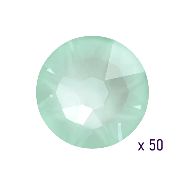 Swarovski Soft mint Ignite Tooth gems