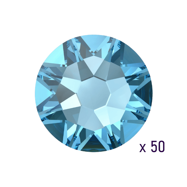 Strass dentaire Swarovski Aquamarine