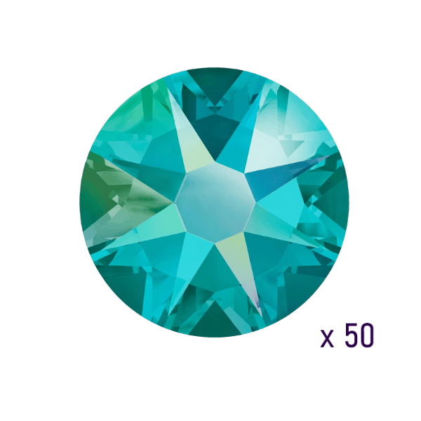 Swarovski Blue Zircon Shimmer トゥースジェム