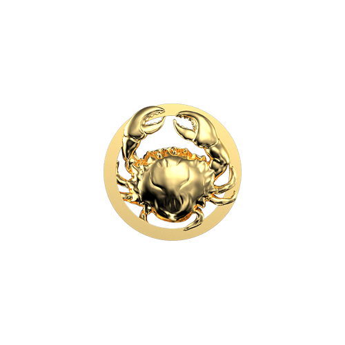 Luxus Krebs zahnschmuck