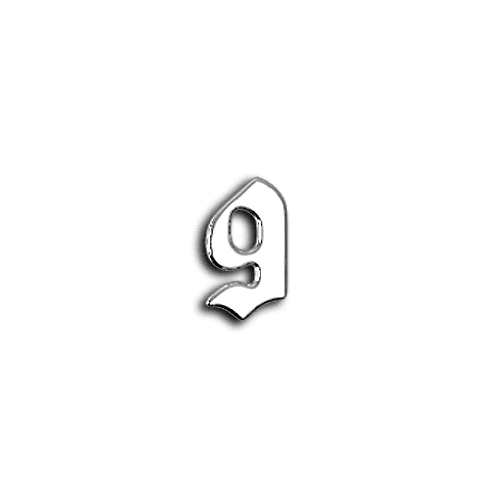 9 number teeth jewelry