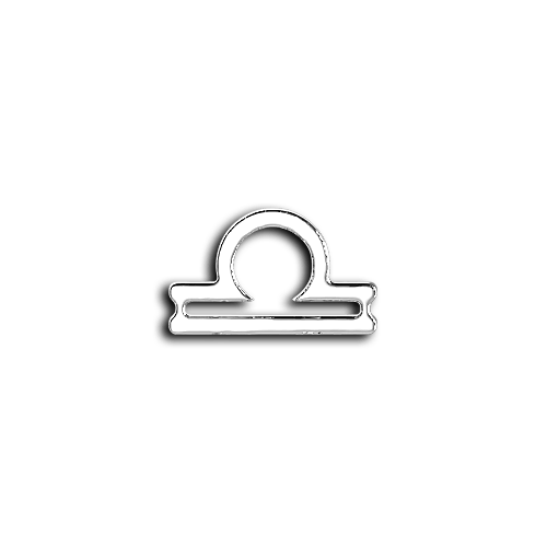 Libra zodiac sign teeth jewelry