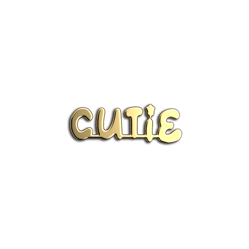 Mot entier Cutie bijou dentaire