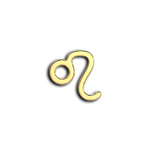 Signe astrologique Lion bijou dentaire