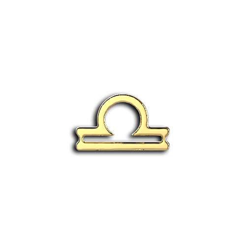 Libra zodiac sign teeth jewelry