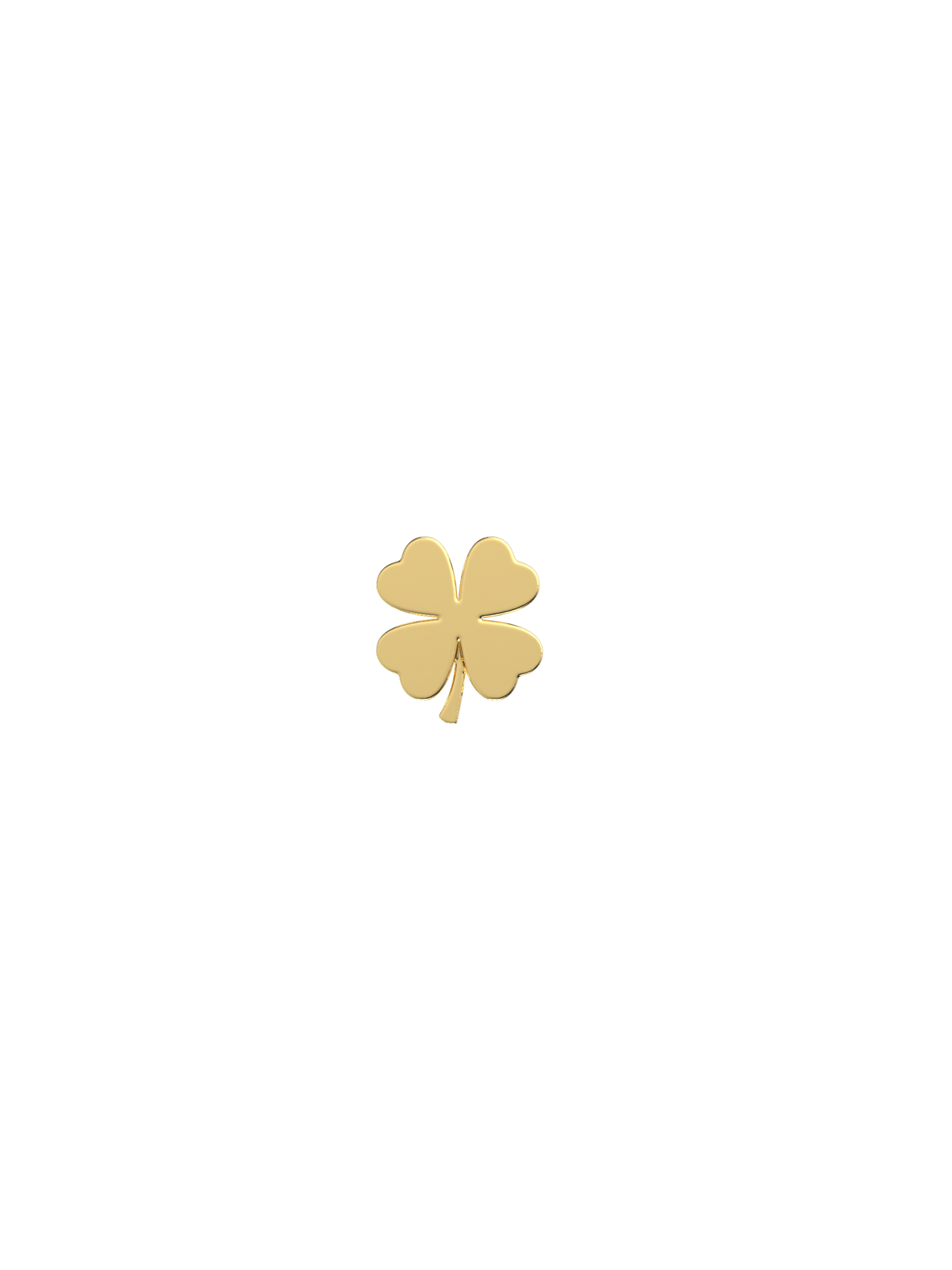 Mini 4 Leaf Clover teeth jewelry