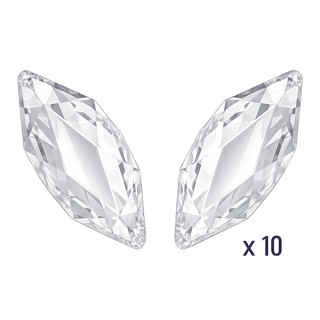 Strass dentaire Swarovski Marquise Crystal